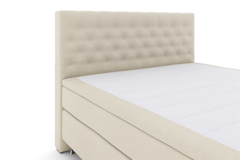 Select No 4 Kontinentalsäng 210x210 Medium - Beige/Silver - Products - Möbler - Säng - Kontinentalsäng