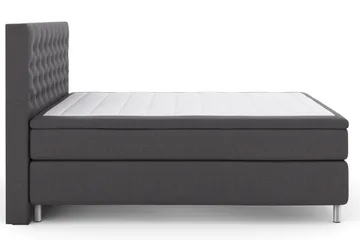 Select No 4 Kontinentalsäng 210x210 Medium - Mörkgrå/Metall - Products - Möbler - Säng - Kontinentalsäng