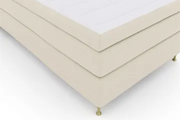 Select No 5 Komplett Sängpaket 120x200 Fast Latex - Beige/Guld - Products - Möbler - Säng - Enkelsäng