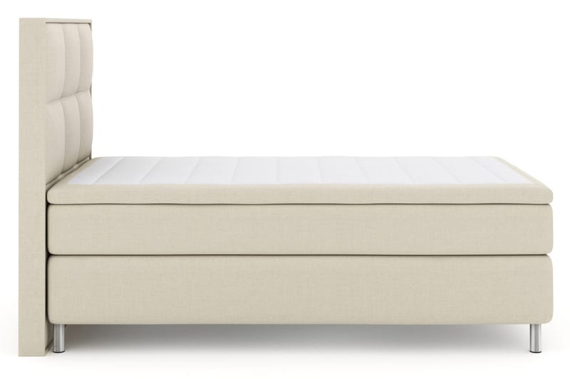 Select No 5 Komplett Sängpaket 120x200 Medium Latex - Beige/Metall - Products - Möbler - Säng - Enkelsäng