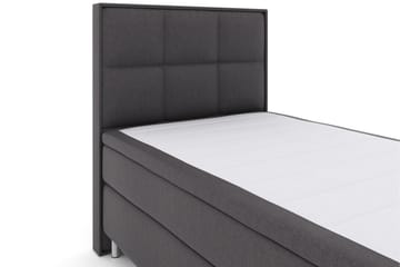 Select No 5 Komplett Sängpaket 120x200 Medium Latex - Mörkgrå/Metall - Products - Möbler - Säng - Enkelsäng