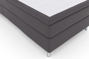 Select No 5 Komplett Sängpaket 120x200 Medium Latex - Mörkgrå/Metall - Products - Möbler - Säng - Enkelsäng