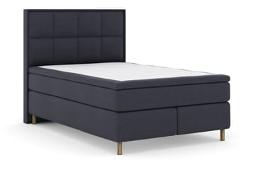 Select No 5 Komplett Sängpaket 160x200 Fast Latex - Blå/Metall - Products - Möbler - Säng - Kontinentalsäng