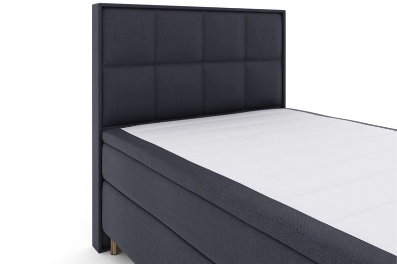Select No 5 Komplett Sängpaket 160x200 Fast Latex - Blå/Metall - Products - Möbler - Säng - Kontinentalsäng