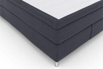 Select No 5 Komplett Sängpaket 160x200 Fast/Medium Latex - Blå/Metall - Products - Möbler - Säng - Kontinentalsäng