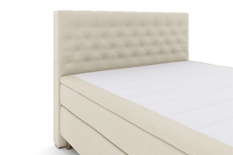 Select No 5 Komplett Sängpaket 180x200 Fast Latex - Beige/Koppar - Products - Möbler - Säng - Kontinentalsäng