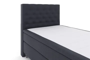 Select No 5 Kontinentalsäng 120x200 Fast Latex - Blå/Silver - Products - Möbler - Säng - Enkelsäng