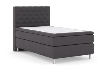 Select No 5 Kontinentalsäng 120x200 Medium Latex - Mörkgrå/Metall - Products - Möbler - Säng - Enkelsäng