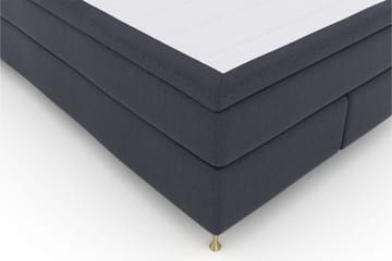 Select No 5 Kontinentalsäng 140x200 Medium Watergel - Blå/Guld - Products - Möbler - Säng - Kontinentalsäng