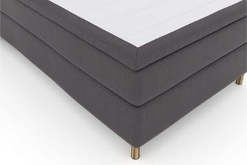 Select No 6 Komplett Sängpaket 120x200 Fast Latex/Memory - Mörkgrå/Koppar - Products - Möbler - Säng - Enkelsäng