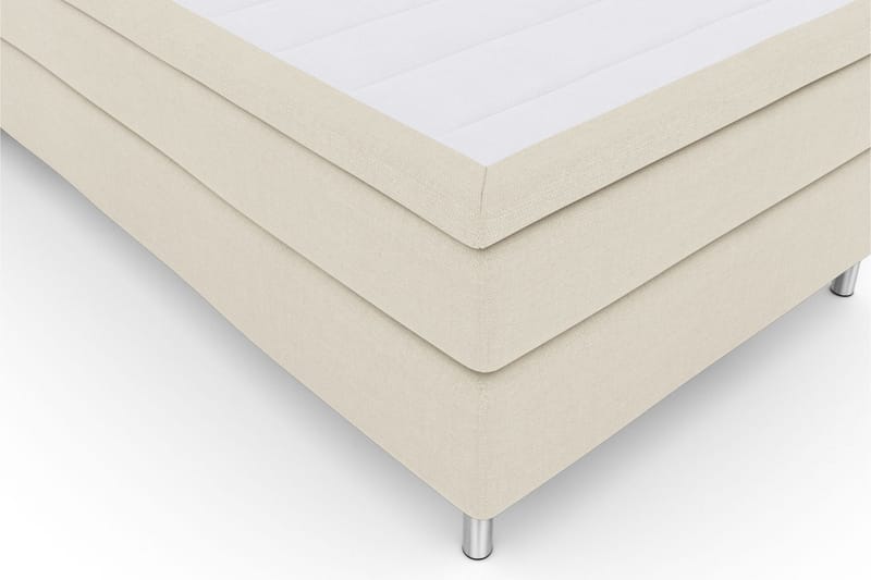 Select No 6 Komplett Sängpaket 120x200 Fast Watergel - Beige/Metall - Products - Möbler - Säng - Enkelsäng
