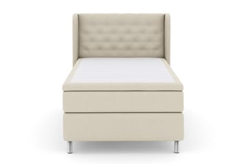 Select No 6 Komplett Sängpaket 120x200 Medium Latex/Memory - Beige/Metall - Products - Möbler - Säng - Enkelsäng