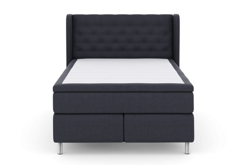 Select No 6 Komplett Sängpaket 140x200 F/M Memory/Pocket - Blå/Metall - Products - Möbler - Säng - Kontinentalsäng