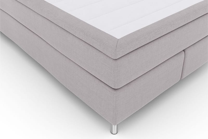 Select No 6 Komplett Sängpaket 140x200 Medium Memory/Pocket - Ljusgrå/Metall - Products - Möbler - Säng - Kontinentalsäng