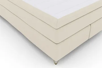 Select No 6 Komplett Sängpaket 140x200 Medium Watergel - Beige/Metall V-form - Products - Möbler - Säng - Kontinentalsäng