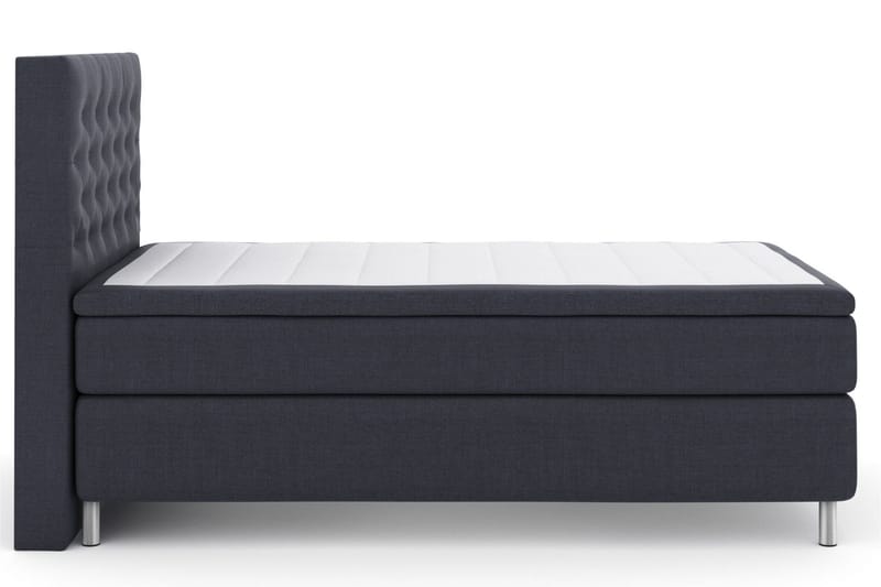 Select No 6 Kontinentalsäng 120x200 Fast Memory/Pocket, Blå/Koppar