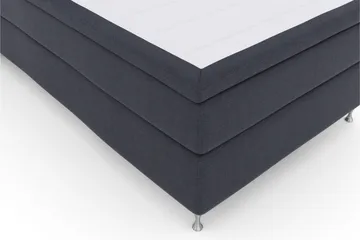 Select No 6 Kontinentalsäng 120x200 Medium Watergel - Blå/Silver - Products - Möbler - Säng - Enkelsäng