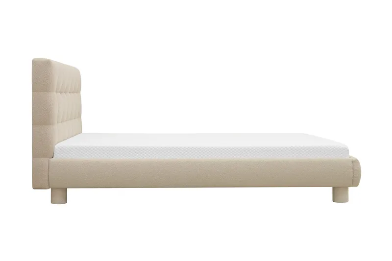 Teddy Komplett Sängpaket Sängram med Madrass 120x200 cm - Beige - Products - Möbler - Säng - Komplett sängpaket
