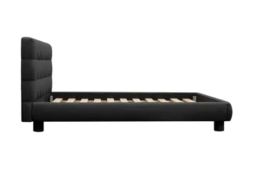 Teddy Komplett Sängpaket Sängram med Madrass 120x200 cm - Svart - Products - Möbler - Säng - Komplett sängpaket