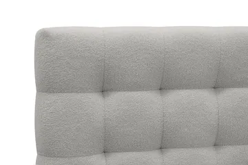 Teddy Komplett Sängpaket Sängram med Madrass 140x200 cm - Grå - Products - Möbler - Säng - Komplett sängpaket