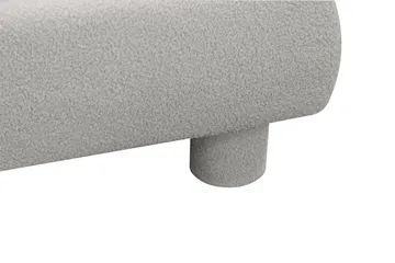 Teddy Komplett Sängpaket Sängram med Madrass 140x200 cm - Grå - Products - Möbler - Säng - Komplett sängpaket