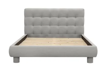 Teddy Komplett Sängpaket Sängram med Madrass 140x200 cm - Grå - Products - Möbler - Säng - Komplett sängpaket