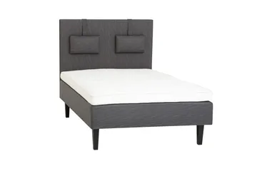 Viken Bas Ramsäng 120x200 Ancona - Ancona Grå - Products - Möbler - Säng - Enkelsäng