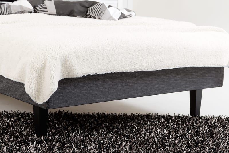 Viken Bas Ramsäng 120x200 - Ancona Grå - Products - Möbler - Säng - Enkelsäng