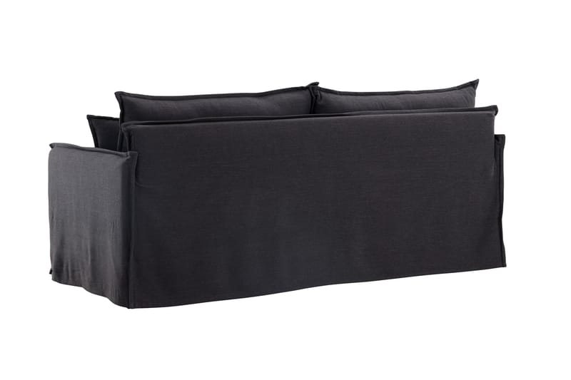 Nova 3-sits Soffa - Svart - Products - Möbler - Soffa - 3 sits soffa