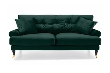 Andrew 2-sits Sammetssoffa