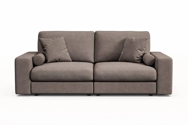 Arken Lyx 3-sits Djup Soffa i Tyg, Brun