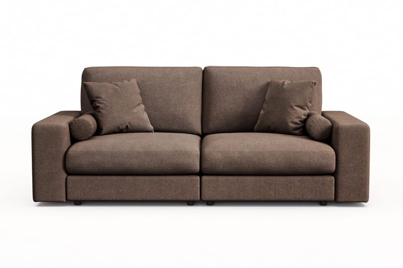 Arken Lyx 3-sits Djup Soffa i Tyg, Brun