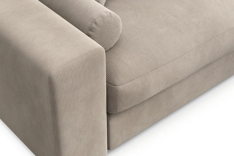 Arken Lyx 4-sits Djup Soffa i Manchester - Greige - Products - Möbler - Soffa - 4 sits soffa
