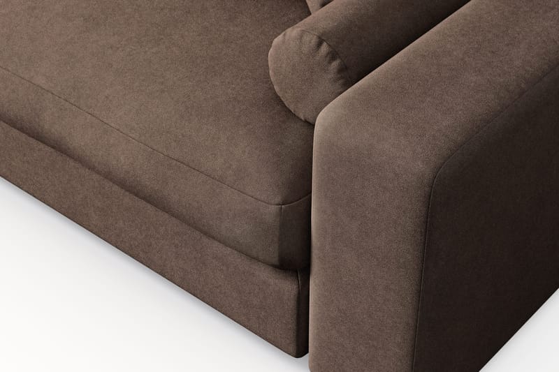 Arken Lyx 4-sits Djup Soffa i Tyg - Brun - Products - Möbler - Soffa - 4 sits soffa