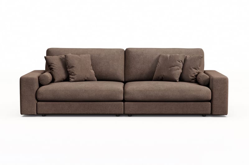 Arken Lyx 4-sits Djup Soffa i Tyg, Brun