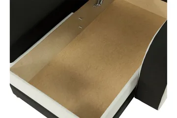 Alvared 3-sits Hörnbäddsoffa Universal - Grå/Vit - Products - Möbler - Soffa - Bäddsoffa - Bäddsoffa divan