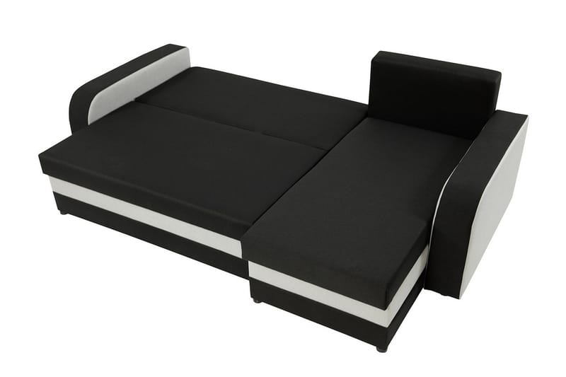 Alvared 3-sits Hörnbäddsoffa Universal - Röd/Grå - Products - Möbler - Soffa - Bäddsoffa - Bäddsoffa divan