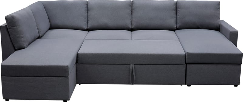 Bäddsoffa Dream U-form - Mörkgrå - Products - Möbler - Soffa - Bäddsoffa - U bäddsoffa