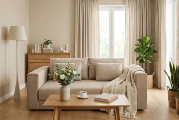 Bergen Djup 3-sits Bäddsoffa med förvaring - Beige - Products - Möbler - Soffa - Bäddsoffa - 3 sits bäddsoffa