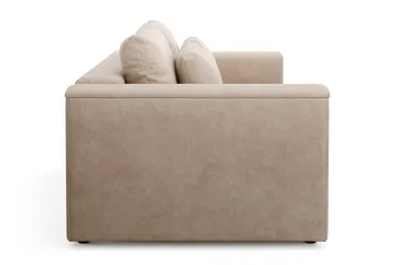 Bergen Djup 3-sits Bäddsoffa med förvaring - Beige - Products - Möbler - Soffa - Bäddsoffa - 3 sits bäddsoffa