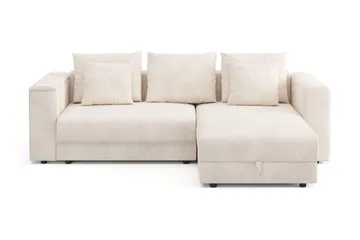 7 cm  Medium/Fast Punktelastisk Latex med Tvättbar Klädsel - Beige