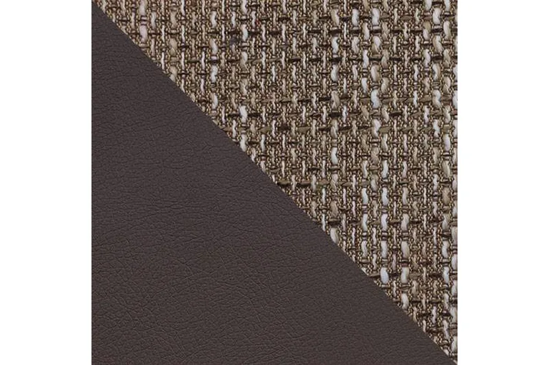 Camior Divanbäddsoffa 4-sits Höger Konstläder - Brun/Beige - Products - Möbler - Soffa - Bäddsoffa - Bäddsoffa längsbäddad