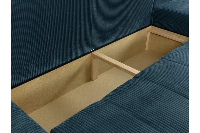 Cerys 3-sits Hörnbäddsoffa Dark blue - Products - Möbler - Soffa - Bäddsoffa - Hörnbäddsoffa