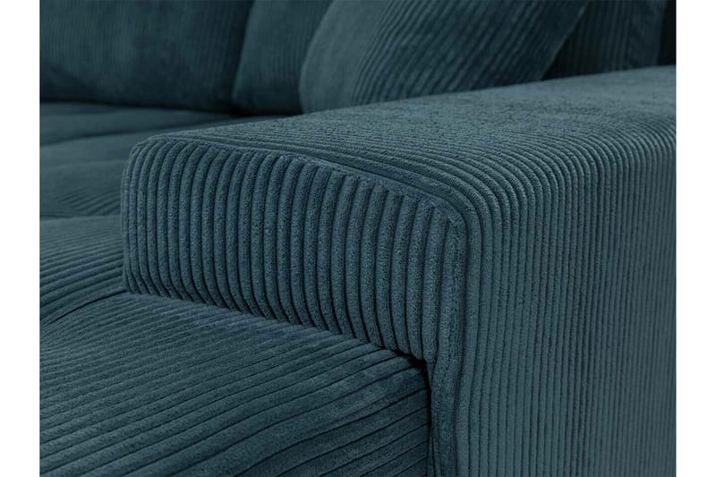 Cerys 3-sits Hörnbäddsoffa Dark blue - Products - Möbler - Soffa - Bäddsoffa - Hörnbäddsoffa
