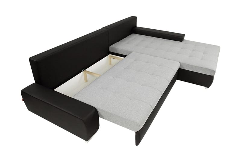 Cerys Bäddsoffa m. Divan 3-sits - Grön - Products - Möbler - Soffa - Bäddsoffa - Bäddsoffa divan