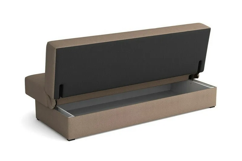 Denegal 3-sits Bäddsoffa Beige/Light beige - Products - Möbler - Soffa - Bäddsoffa - 3 sits bäddsoffa