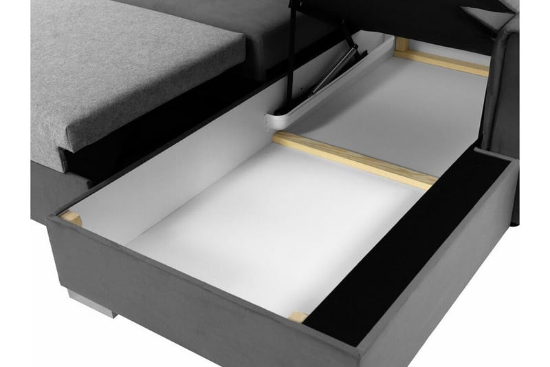 Denegal 3-sits Hörnbäddsoffa Dark blue - Products - Möbler - Soffa - Bäddsoffa - Hörnbäddsoffa