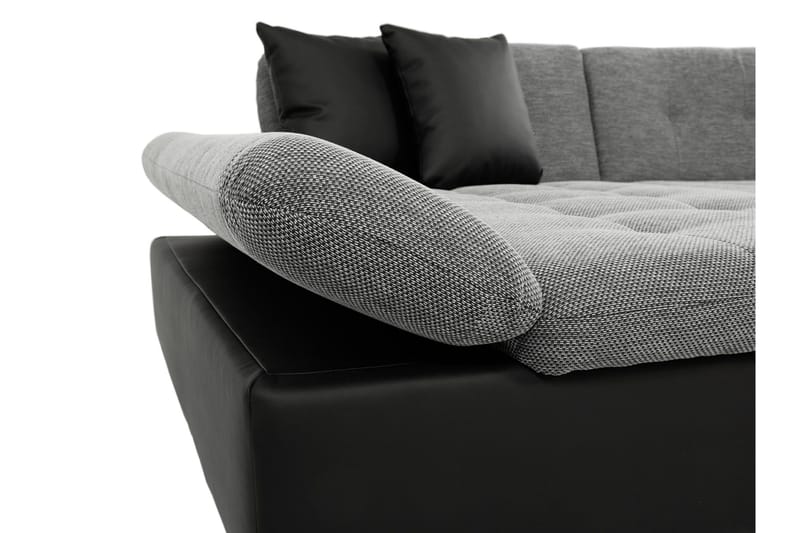 Dewitt Bäddsoffa Dubbeldivan 5-sits - Grå - Products - Möbler - Soffa - Bäddsoffa - U bäddsoffa