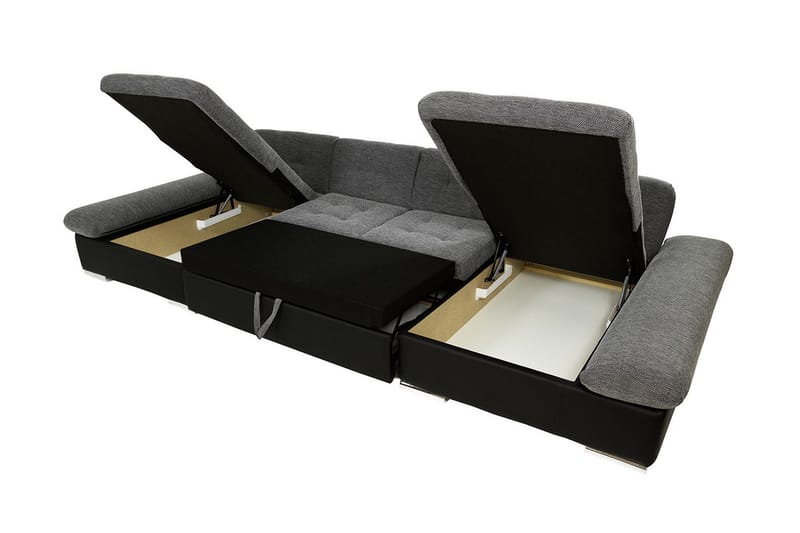 Dewitt Bäddsoffa m. Divan och Schäslong - Products - Möbler - Soffa - Bäddsoffa - Bäddsoffa divan
