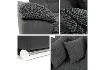 Dynir Bäddsoffa m. Divan och Schäslong 4-sits - Grön - Products - Möbler - Soffa - Bäddsoffa - Bäddsoffa divan
